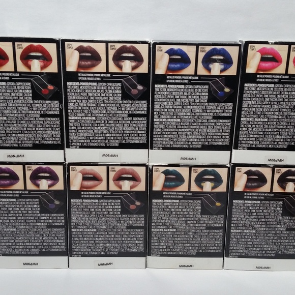Maybelline Python Metallic Lip Kit Complete Set 8 - Picture 5 of 9